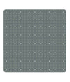 Tappeto Tappetino Pvc Antiscivolo Per Vasca Bagno Doccia 52 X 52 Cm Grigio 79767