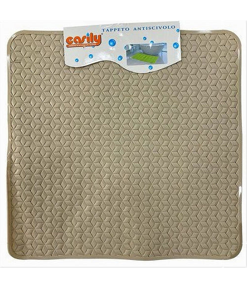 Tappeto Tappetino Pvc Antiscivolo Per Vasca Bagno Doccia Quadrato 50x50 Cm 59317