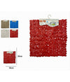 Tappeto Tappetino Pvc Antiscivolo Per Vasca Bagno Doccia Quadrato 50x50 Cm 59320