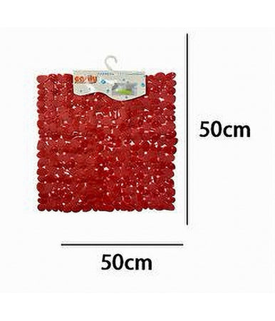 Tappeto Tappetino Pvc Antiscivolo Per Vasca Bagno Doccia Quadrato 50x50 Cm 59320