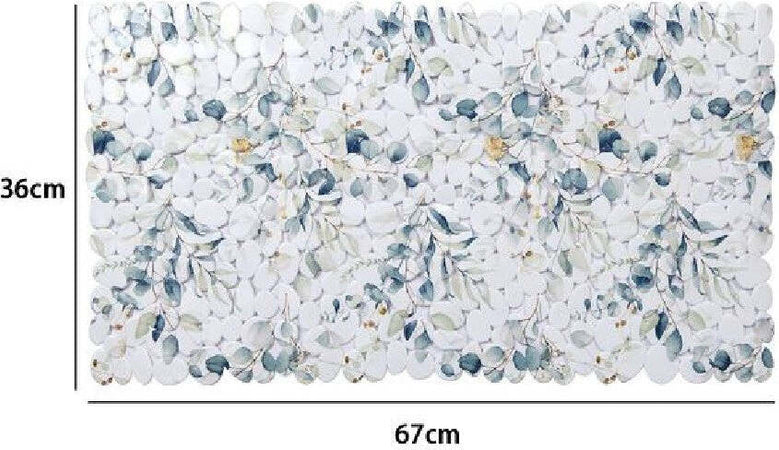 Tappeto Tappetino Pvc Fiori Foglie Antiscivolo Vasca Bagno Doccia 67x36cm 87059 Casa e cucina/Bagno/Accessori per il bagno/Accessori per la doccia/Tappetini Trade Shop italia - Napoli, Commerciovirtuoso.it