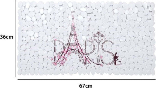 Tappeto Tappetino Pvc Scritta Paris Antiscivolo Vasca Bagno Doccia 67x36cm 87045 Casa e cucina/Bagno/Accessori per il bagno/Accessori per la doccia/Tappetini Trade Shop italia - Napoli, Commerciovirtuoso.it