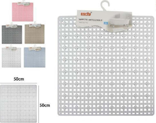 Tappeto Tappetino Quadrato In Pvc Antiscivolo Vasca Bagno Doccia 50 X 50cm 59324 Casa, arredamento e bricolage > Accessori Bagno > Tappeti Doccia Trade Shop italia - Napoli, Commerciovirtuoso.it