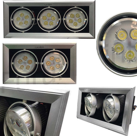 FARETTO LED AD INCASSO WISDOM PER AMBIENTI COMMERCIALI DA 2x5W ORIENTABILI Illuminazione/Illuminazione per interni/Faretti/Faretti da soffitto Trade Shop italia - Napoli, Commerciovirtuoso.it