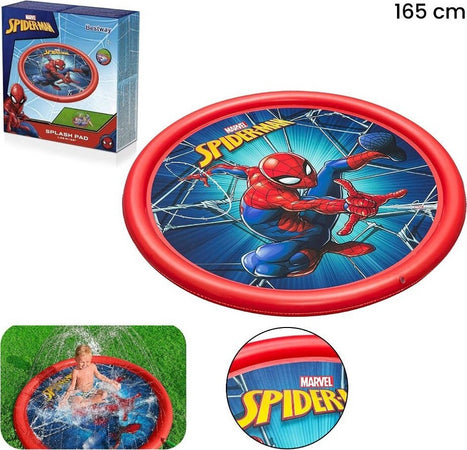 Tappeto Tappettino Spruzzi Piscina Gonfiabile Con Fontana Spider-man 165cm 98792 Giochi e giocattoli/Sport e giochi all'aperto/Giochi aquatici e piscine per bambini/Canotti e gonfiabili galleggianti Trade Shop italia - Napoli, Commerciovirtuoso.it