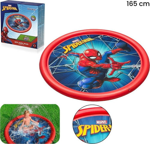 Tappeto Tappettino Spruzzi Piscina Gonfiabile Con Fontana Spider-man 165cm 98792 Giochi e giocattoli/Sport e giochi all'aperto/Giochi aquatici e piscine per bambini/Canotti e gonfiabili galleggianti Trade Shop italia - Napoli, Commerciovirtuoso.it