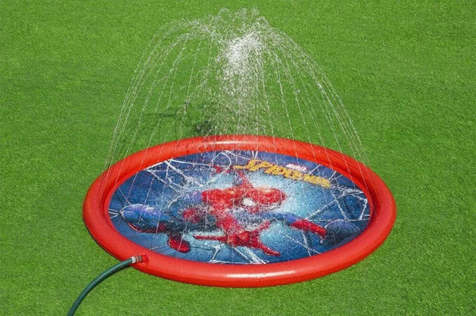 Tappeto Tappettino Spruzzi Piscina Gonfiabile Con Fontana Spider-man 165cm 98792 Giochi e giocattoli/Sport e giochi all'aperto/Giochi aquatici e piscine per bambini/Canotti e gonfiabili galleggianti Trade Shop italia - Napoli, Commerciovirtuoso.it