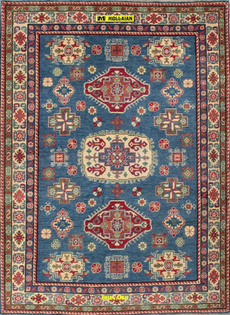 Tappeto-Uzbek-Kazak-Gold---Nuovo-212x153-Tappeto-Geometrico-Orientale-Originale
