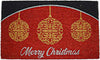 Tappeto zerbino con glitter oro decorazione natalizia 45 x 75 cm Casa e cucina/Tessili per la casa/Tappeti e tappetini/Tappeti Runner MagiediNatale.it - Altamura, Commerciovirtuoso.it