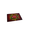 Tappeto Zerbino Natale Decorazione Con Ghirlanda 40x60 Cm Decorazioni Natalizie