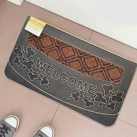 Tappeto-Zerbino-Welcome-Piante-45x75cm-In-Gomma-E-Fibra-Cocco-4-Colori-Ingresso