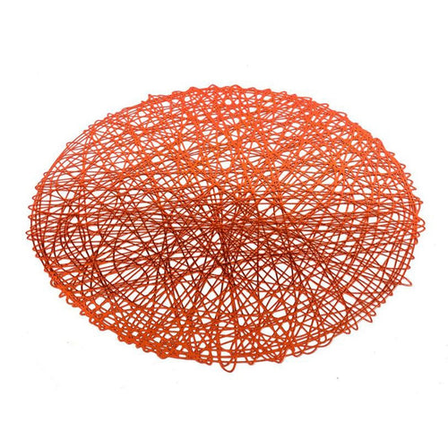 Sottopiatto natalizio in PVC per tavola di Natale e festività da Ø 38 cm