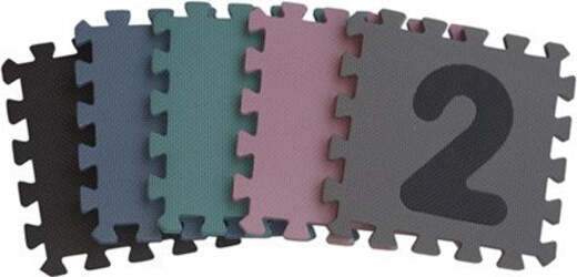 Tappetone In Foam Numerato BabyDan Grigio Giochi e giocattoli/Puzzle/Tappetini puzzle La Casa Del Bebè - Napoli, Commerciovirtuoso.it