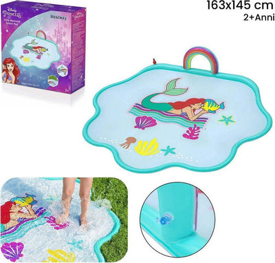 Tappettino Spruzzi Acqua Sirenetta Splash Pad 163x145cm Per Bambini Estate 9101 Giochi e giocattoli/Sport e giochi all'aperto/Giochi aquatici e piscine per bambini/Canotti e gonfiabili galleggianti Trade Shop italia - Napoli, Commerciovirtuoso.it