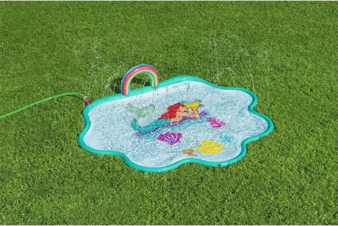 Tappettino Spruzzi Acqua Sirenetta Splash Pad 163x145cm Per Bambini Estate 9101 Giochi e giocattoli/Sport e giochi all'aperto/Giochi aquatici e piscine per bambini/Canotti e gonfiabili galleggianti Trade Shop italia - Napoli, Commerciovirtuoso.it
