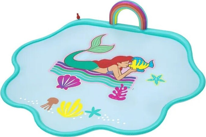 Tappettino Spruzzi Acqua Sirenetta Splash Pad 163x145cm Per Bambini Estate 9101 Giochi e giocattoli/Sport e giochi all'aperto/Giochi aquatici e piscine per bambini/Canotti e gonfiabili galleggianti Trade Shop italia - Napoli, Commerciovirtuoso.it