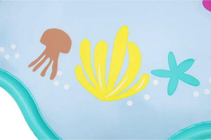 Tappettino Spruzzi Acqua Sirenetta Splash Pad 163x145cm Per Bambini Estate 9101 Giochi e giocattoli/Sport e giochi all'aperto/Giochi aquatici e piscine per bambini/Canotti e gonfiabili galleggianti Trade Shop italia - Napoli, Commerciovirtuoso.it