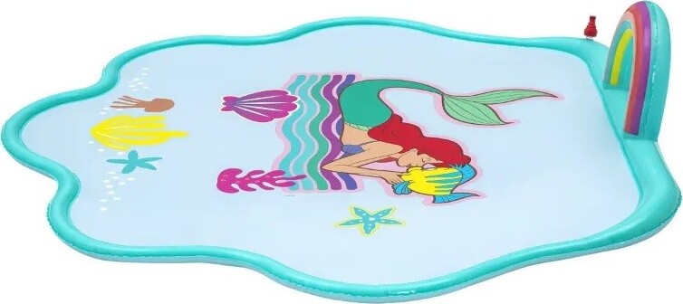 Tappettino Spruzzi Acqua Sirenetta Splash Pad 163x145cm Per Bambini Estate 9101 Giochi e giocattoli/Sport e giochi all'aperto/Giochi aquatici e piscine per bambini/Canotti e gonfiabili galleggianti Trade Shop italia - Napoli, Commerciovirtuoso.it
