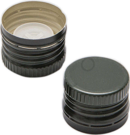 Tappi a vite con versatore salva goccia per bottiglie in vetro 31.5 mm 24 pezzi Casa e cucina/Organizzazione interni/Contenitori e barattoli da cucina/Vasetti e barattoli per conserve/Coperchi La Zappa - Altamura, Commerciovirtuoso.it