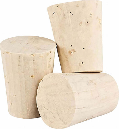 Tappi Di Sughero Conici per Bottiglie Di Vino E Distillati, Impermeabili Da 100 Pezzi Casa e cucina/Produzione di birra e vino artigianali/Produzione di vino/Tappi in sughero La Zappa - Altamura, Commerciovirtuoso.it