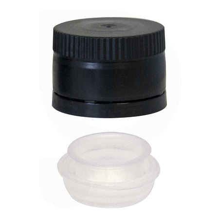 Tappi a vite in PVC con versatore salva goccia per bottiglie in vetro 100 pezzi
