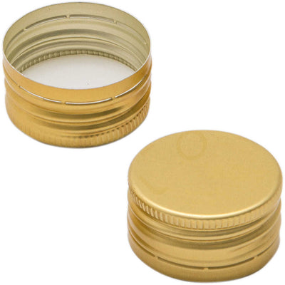 Tappi a vite prefilettato per bottiglie in vetro conservazione olio 31.5 mm 24 pezzi