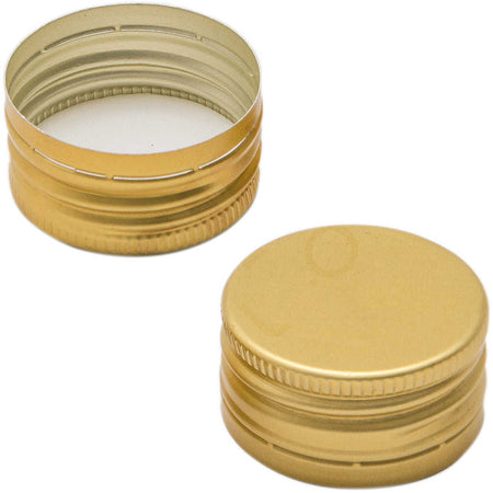 Tappi a vite prefilettato per bottiglie in vetro conservazione olio 31.5 mm 24 pezzi