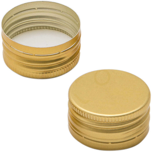 Tappi a vite prefilettato per bottiglie in vetro conservazione olio 31.5 mm 24 pezzi