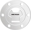 Tappo-ADESIVI-3D-ARGENTO-PROTEZIONE-SERBATOIO-x-Scooter-GILERA-NEXUS-dal-2008
