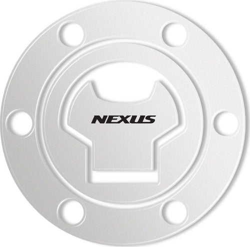 Tappo-ADESIVI-3D-ARGENTO-PROTEZIONE-SERBATOIO-x-Scooter-GILERA-NEXUS-dal-2008