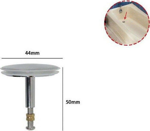 Tappo Di Ricambio Per Scarico Vasca Da Bagno Lavello Universale 44 X 50 Mm 79348 Casa, arredamento e bricolage > Accessori Bagno Trade Shop italia - Napoli, Commerciovirtuoso.it