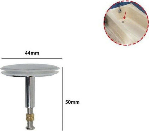 Tappo Di Ricambio Per Scarico Vasca Da Bagno Lavello Universale 44 X 50 Mm 79348 Casa, arredamento e bricolage > Accessori Bagno Trade Shop italia - Napoli, Commerciovirtuoso.it