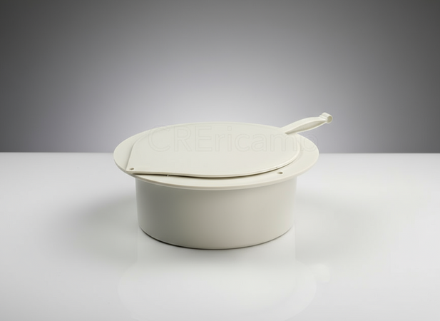 Flangia con Tappo D int 120mm per Pinguino PAC100, PACC100, PACWE110...