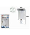 Tappo Lavandino Bagno Lavabo Bidet Universale 40mm Con Motivo Fiori Foglie 87279