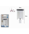 Tappo Lavandino Bagno Lavabo Bidet Universale 40mm Motivo Con Scritta Paris 87276