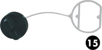 Tappo-Olio-Ama-adattabile-Oleo-Mac-935D,-935DF-Confezione-da-3pz