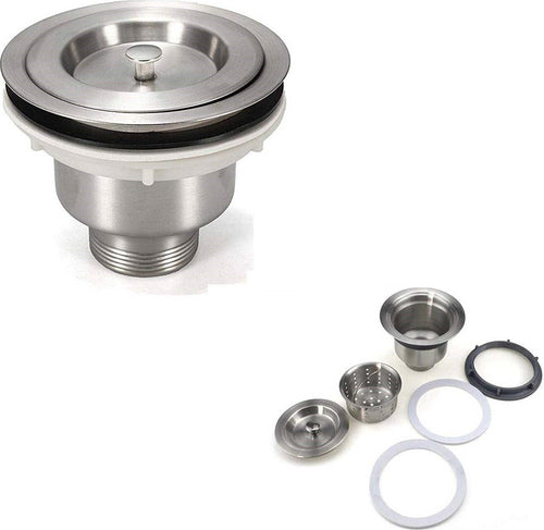 Tappo Piletta Di Scarico Per Lavello Universale Esy_10076 Copertura Acciaio Inox Raccordi e Tubi Trade Shop italia - Napoli, Commerciovirtuoso.it