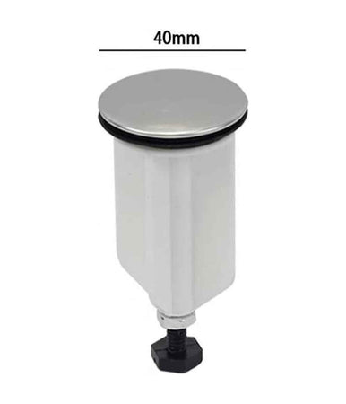 Tappo Piletta Universale Di Scarico In Ottone Lucido Bagno Lavabo Lavandino 59969