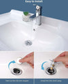 Tappo Pop Up Per Piletta Lavandino Bidet Lavabo Bagno Filtro Valvola Click Clack Fai da te/Attrezzature per cucine e bagni/Attrezzature per bagni/Rubinetti per docce e vasche da bagno e parti/Parti per rubinetti/Troppopieno Trade Shop italia - Napoli, Commerciovirtuoso.it