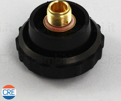 Tappo-Sicurezza-Caldaia-3/8-Maschio-con-Guarnizione-Silicone-Rossa-M.614