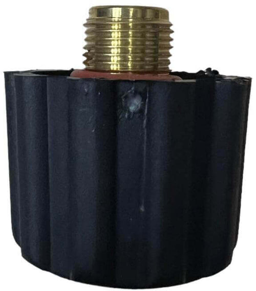 Tappo valvola 1/2 maschio completo di anello di contenimento e guarnizione in silicone