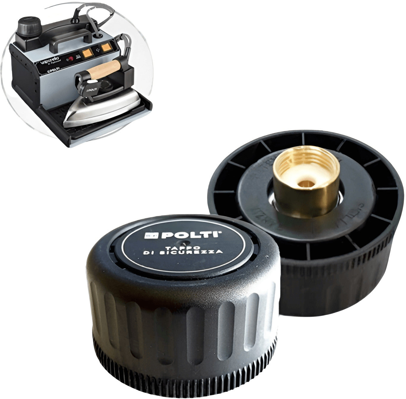 Tappo Di Sicurezza POLTI | Ricambio Per Elettrodomestici | Codice M0006218 - Foto 5