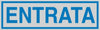 Targhetta adesiva - ENTRATA - 165x50 mm - Cartelli Segnalatori [multipack] 10 pezzi Fai da te/Ferramenta/Numeri civici targhe e cartelli/Targhe per il nome Eurocartuccia - Pavullo, Commerciovirtuoso.it