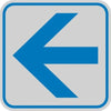 Targhetta adesiva - pittogramma Freccia - 82x82 mm - Cartelli Segnalatori [multipack] 10 pezzi Fai da te/Ferramenta/Numeri civici targhe e cartelli/Targhe per il nome Eurocartuccia - Pavullo, Commerciovirtuoso.it