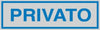 Targhetta adesiva - PRIVATO - 165x50 mm - Cartelli Segnalatori [multipack] 10 pezzi Fai da te/Ferramenta/Numeri civici targhe e cartelli/Targhe per il nome Eurocartuccia - Pavullo, Commerciovirtuoso.it