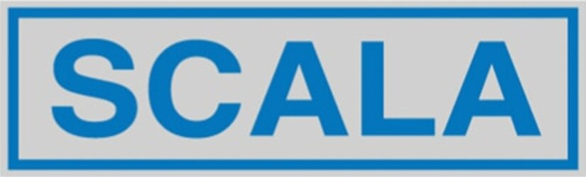 Targhetta adesiva - SCALA - 165x50 mm - Cartelli Segnalatori [multipack] 10 pezzi Fai da te/Ferramenta/Numeri civici targhe e cartelli/Targhe per il nome Eurocartuccia - Pavullo, Commerciovirtuoso.it