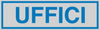 Targhetta adesiva - UFFICI - 165x50 mm - Cartelli Segnalatori [multipack] 10 pezzi Fai da te/Ferramenta/Numeri civici targhe e cartelli/Targhe per il nome Eurocartuccia - Pavullo, Commerciovirtuoso.it