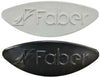 Targhetta Logo In Abs Originale Faber