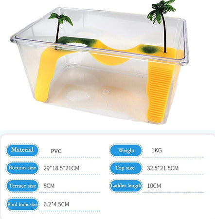 Tartarughiera Acquario Con Isola Scala Arrampicata Tartaruga Terrazza Piantine Prodotti per animali > Prodotti per Acquari > Acquari e Terrari Trade Shop italia - Napoli, Commerciovirtuoso.it