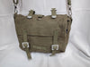 Borsa Tascapane mini verde Stone Wash